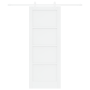 Puerta Deslizante  con Juego de Herrajes Blanca 78x202 cm Madera Maciza de Pino | Foro24.es | Tu tienda online para hogar, jardín y más Foro24.es
