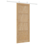 Puerta Deslizante  con Juego de Accesorios 78x202 cm Madera Maciza de Pino | Foro24.es | Tu tienda online para hogar, jardín y más Foro24.es