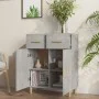 Concrete gray plywood sideboard 69.5x34x89 cm by vidaXL, Sideboards - Ref: Foro24-812190, Price: 81,82 €, Discount: %