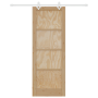 Puerta corrediza  con juego de herrajes 78x211 cm de pino sólido | Foro24.es | Tu tienda online para hogar, jardín y más Foro24.es