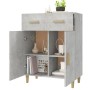 Aparador de madera contrachapada gris hormigón 69,5x34x89 cm de vidaXL, Aparadores - Ref: Foro24-812190, Precio: 82,95 €, Des...