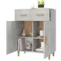 Concrete gray plywood sideboard 69.5x34x89 cm by vidaXL, Sideboards - Ref: Foro24-812190, Price: 81,82 €, Discount: %