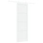 Puerta Deslizante  con Set de Herrajes Blanca 78x232 cm Madera Sólida de Pino | Foro24.es | Tu tienda online para hogar, jardín y más Foro24.es
