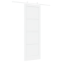 Puerta Deslizante  con Set de Herrajes Blanca 78x232 cm Madera Sólida de Pino | Foro24.es | Tu tienda online para hogar, jardín y más Foro24.es