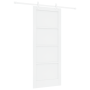 Puerta Deslizante  con Juego de Herrajes Blanca 83x202 cm Madera Maciza de Pino | Foro24.es | Tu tienda online para hogar, jardín y más Foro24.es