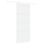 Puerta Deslizante  con Juego de Herrajes Blanca 83x202 cm Madera Maciza de Pino | Foro24.es | Tu tienda online para hogar, jardín y más Foro24.es