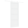 Puerta Deslizante  con Juego de Hardware Blanca 83x211 cm Madera Sólida de Pino | Foro24.es | Tu tienda online para hogar, jardín y más Foro24.es
