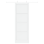 Puerta Deslizante  con Set de Herrajes Blanca 83x232 cm Madera Sólida de Pino | Foro24.es | Tu tienda online para hogar, jardín y más Foro24.es