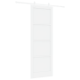 Puerta Deslizante  con Set de Herrajes Blanca 83x232 cm Madera Sólida de Pino | Foro24.es | Tu tienda online para hogar, jardín y más Foro24.es