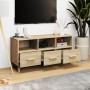 TV-Schrank aus eichenfarbenem Sperrholz, 102 x 36 x 50 cm von vidaXL, TV-Möbel - Ref: Foro24-812603, Preis: 71,85 €, Rabatt: %