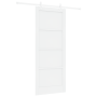 Puerta Deslizante  con Juego de Accesorios Blanca 86x211 cm Madera Maciza de Pino | Foro24.es | Tu tienda online para hogar, jardín y más Foro24.es