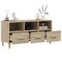 TV-Schrank aus eichenfarbenem Sperrholz, 102 x 36 x 50 cm von vidaXL, TV-Möbel - Ref: Foro24-812603, Preis: 70,93 €, Rabatt: %
