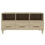 TV-Schrank aus eichenfarbenem Sperrholz, 102 x 36 x 50 cm von vidaXL, TV-Möbel - Ref: Foro24-812603, Preis: 70,93 €, Rabatt: %