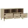TV-Schrank aus eichenfarbenem Sperrholz, 102 x 36 x 50 cm von vidaXL, TV-Möbel - Ref: Foro24-812603, Preis: 70,93 €, Rabatt: %