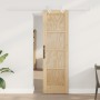 Puerta Deslizante  con Juego de Hardware 61x198.5 cm de Madera Maciza de Pino | Foro24.es | Tu tienda online para hogar, jardín y más Foro24.es