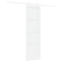 Puerta Deslizante  con Juego de Accesorios Blanca 61x198.5 cm de Madera Sólida de Pino | Foro24.es | Tu tienda online para hogar, jardín y más Foro24.es