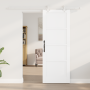Puerta Deslizante  con Juego de Herrajes Blanca 73.5x198.5 cm Madera Maciza de Pino | Foro24.es | Tu tienda online para hogar, jardín y más Foro24.es