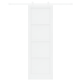 Puerta corrediza  con juego de herrajes blanca 78x232 cm de madera sólida de pino | Foro24.es | Tu tienda online para hogar, jardín y más Foro24.es