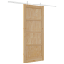 Puerta Deslizante  con Conjunto de Herrajes 83x202 cm Madera Sólida de Pino | Foro24.es | Tu tienda online para hogar, jardín y más Foro24.es