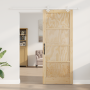 Puerta Deslizante  con Juego de Herrajes 86x211 cm Madera Sólida de Pino | Foro24.es | Tu tienda online para hogar, jardín y más Foro24.es