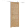 Puerta Deslizante  con Juego de Herrajes 86x211 cm Madera Sólida de Pino | Foro24.es | Tu tienda online para hogar, jardín y más Foro24.es