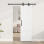Puerta Deslizante con Juego de Herrajes 'ORKDAL'Madera Sólida Blanca | Foro24.es | Tu tienda online para hogar, jardín y más Foro24.es