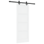 Puerta Deslizante  con Juego de Hardware 'ORKDAL'Madera Sólida Blanca de Pino | Foro24.es | Tu tienda online para hogar, jardín y más Foro24.es