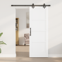 Puerta Deslizante  con Juego de Hardware 'ORKDAL'Madera Sólida Blanca de Pino | Foro24.es | Tu tienda online para hogar, jardín y más Foro24.es