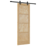 Puerta Deslizante  con Juego de Accesorios 'ORKDAL'Madera Sólida de Pino | Foro24.es | Tu tienda online para hogar, jardín y más Foro24.es