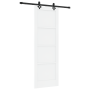 Puerta Deslizante con Juego de Herrajes 'ORKDAL'de Madera Sólida Blanca de Pino | Foro24.es | Tu tienda online para hogar, jardín y más Foro24.es
