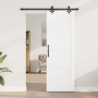 Puerta Deslizante con Juego de Herrajes 'ORKDAL'de Madera Sólida Blanca de Pino | Foro24.es | Tu tienda online para hogar, jardín y más Foro24.es