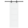 Puerta Deslizante con Juego de Herrajes 'ORKDAL'de Madera Sólida Blanca de Pino | Foro24.es | Tu tienda online para hogar, jardín y más Foro24.es