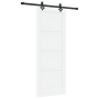 Puerta Deslizante  con Juego de Herrajes 'ORKDAL'Madera de Pino Sólido Blanca | Foro24.es | Tu tienda online para hogar, jardín y más Foro24.es