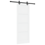 Puerta Deslizante  con Juego de Hardware 'ORKDAL'Blanca de Madera Maciza de Pino | Foro24.es | Tu tienda online para hogar, jardín y más Foro24.es
