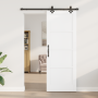 Puerta Deslizante  con Juego de Hardware 'ORKDAL'Blanca de Madera Maciza de Pino | Foro24.es | Tu tienda online para hogar, jardín y más Foro24.es