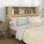 Mueble cabecero color roble Sonoma 140x18,5x104,5 cm de vidaXL, Cabeceros y pies de cama - Ref: Foro24-811928, Precio: 61,08 ...