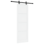Puerta Deslizante con Juego de Hardware 'ORKDAL'Blanca de Madera Maciza de Pino | Foro24.es | Tu tienda online para hogar, jardín y más Foro24.es