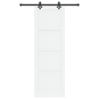 Puerta Deslizante con Juego de Hardware 'ORKDAL'Blanca de Madera Maciza de Pino | Foro24.es | Tu tienda online para hogar, jardín y más Foro24.es