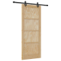 Puerta Deslizante  con Juego de Herrajes "ORKDAL" de Madera Sólida de Pino | Foro24.es | Tu tienda online para hogar, jardín y más Foro24.es
