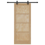 Puerta Deslizante  con Juego de Herrajes "ORKDAL" de Madera Sólida de Pino | Foro24.es | Tu tienda online para hogar, jardín y más Foro24.es
