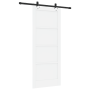 Puerta Deslizante con Juego de Herrajes 'ORKDAL'Blanca Madera Sólida de Pino | Foro24.es | Tu tienda online para hogar, jardín y más Foro24.es