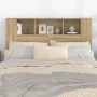 Mueble cabecero color roble Sonoma 140x18,5x104,5 cm de vidaXL, Cabeceros y pies de cama - Ref: Foro24-811928, Precio: 59,76 ...