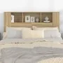 Mueble cabecero color roble Sonoma 140x18,5x104,5 cm de vidaXL, Cabeceros y pies de cama - Ref: Foro24-811928, Precio: 61,08 ...