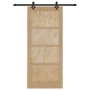 Puerta deslizante con herrajes 'ORKDAL'de madera maciza de pino | Foro24.es | Tu tienda online para hogar, jardín y más Foro24.es