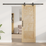 Puerta Deslizante  con Juego de Herrajes 'ORKDAL'Madera Maciza de Pino | Foro24.es | Tu tienda online para hogar, jardín y más Foro24.es