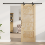 Puerta Deslizante  con Juego de Herrajes 'ORKDAL'Madera Maciza de Pino | Foro24.es | Tu tienda online para hogar, jardín y más Foro24.es