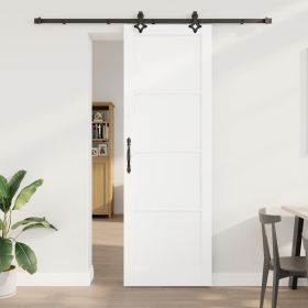 Puerta Deslizante con Juego de Hardware