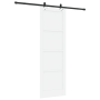 Puerta Deslizante  con Juego de Hardware 'ORKDAL'Madera Sólida de Pino Blanca | Foro24.es | Tu tienda online para hogar, jardín y más Foro24.es