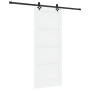 Puerta deslizante con juego de herrajes 'ORKDAL'blanca de madera sólida de pino | Foro24.es | Tu tienda online para hogar, jardín y más Foro24.es