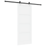 Puerta deslizante con juego de herrajes 'ORKDAL'blanca de madera sólida de pino | Foro24.es | Tu tienda online para hogar, jardín y más Foro24.es